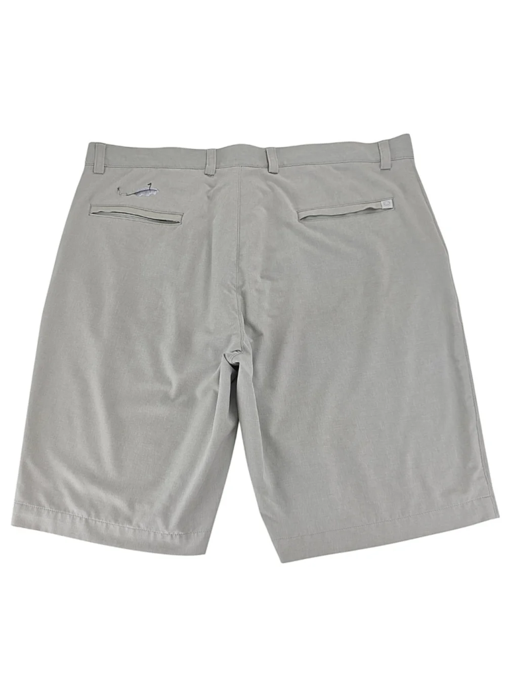 Peter Millar Featherweight Performance Shorts Mens 36 Gray Stretch Golf UPF 50+